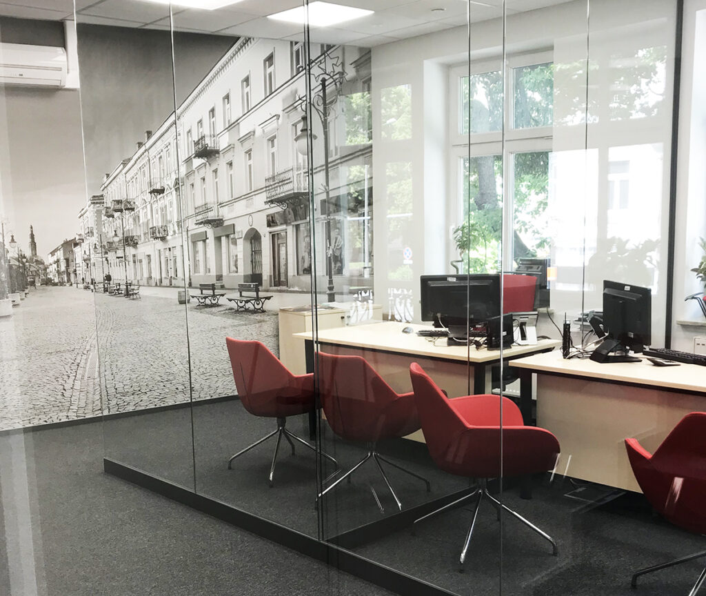 System informacji wizualnej banku Santander