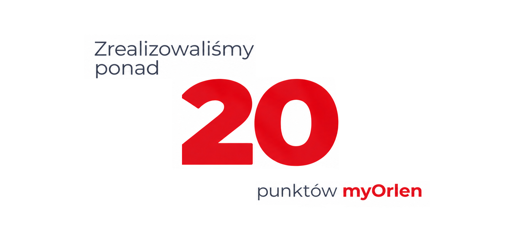 Realizacja ponad 20 punktów myORLEN - oznakowanie punktów obsługi klienta